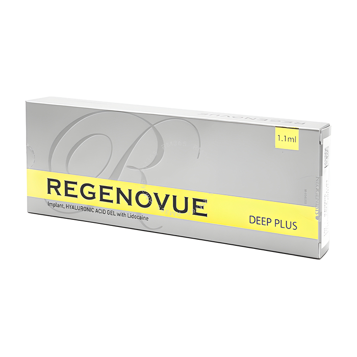 Regenovue Deep Plus avec lidocaïne est un excellent produit de comblement cutané qui peut être utilisé pour redéfinir et remodeler les lèvres, les joues, la mâchoire, entre autres indications. Il obtient également des résultats fantastiques en améliorant 