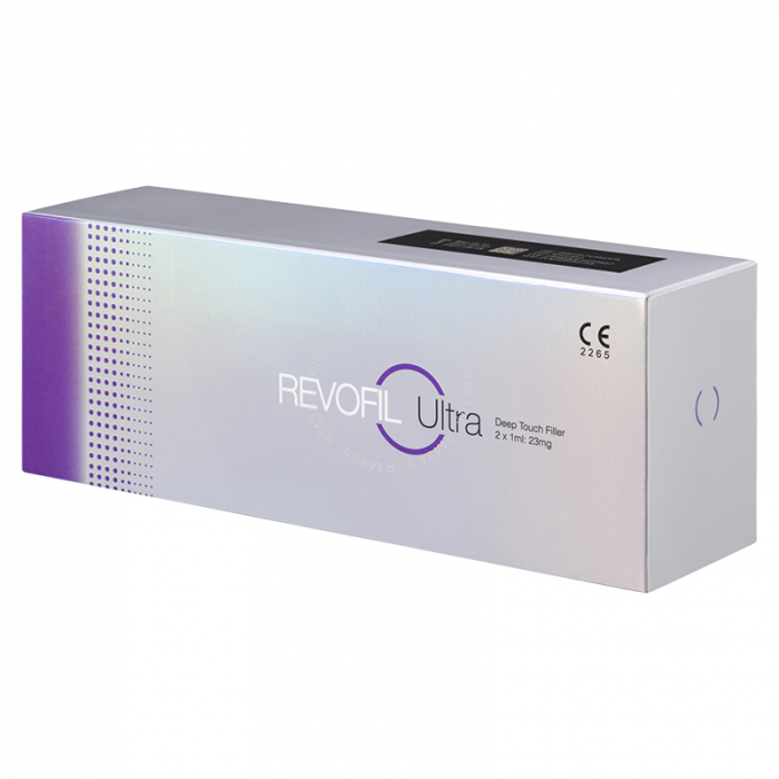 Revofil Ultra est un produit de comblement dermique à action profonde conçu pour éliminer les rides profondes du visage dans les tissus cutanés épais et redéfinir le contour du visage grâce à une technologie de lifting volumétrique non chirurgical. 