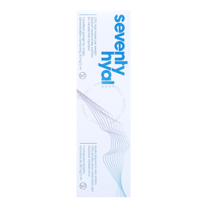 Seventy Hyal 2000 est un skin booster bio-stimulant conçu pour améliorer le niveau d’hydratation de la peau, tout en favorisant la production de nouveau collagène et d’élastine.
Seventy Hyal 2000 est un skin booster bio-stimulant conçu pour améliorer le niveau d’hydratation de la peau, tout en favorisant la production de nouveau collagène et d’élastine.