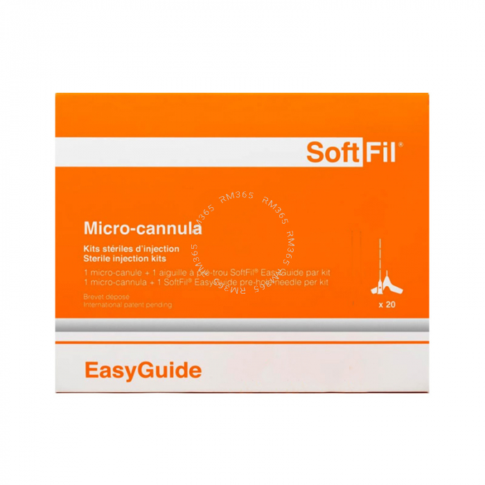 SoftFil® Easyguide 25G x 50mm x 5mm est un dispositif médical stérile à usage unique conçu pour rendre les injections de micro-canules plus rapides, plus faciles et plus précises. Il permet de guider doucement la canule dans le niveau d'injection adapté v