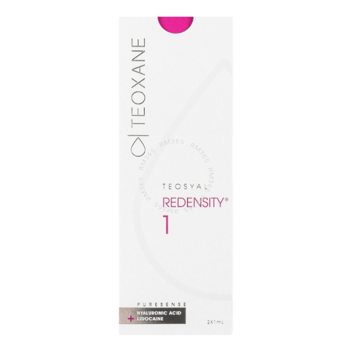 TEOSYAL REDENSITY [I] est indiqué pour la prévention des rides et la réhydratation du visage, du cou et décolleté. Contient de la lidocaine comme anesthésiant pour un confort au moment de l' injection.