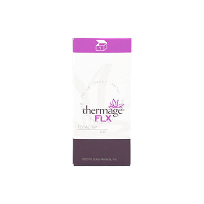 Thermage FLX Total Tip 4.0 est un accessoire de traitement Thermage, utilisé pour les traitements de raffermissement et de remodelage de la peau.